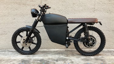 Black tea motorbike